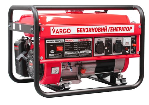 Бензиновий генератор VARGO VRG3500CH 117755 фото